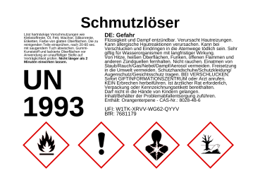 Preview: Schmutzlöser