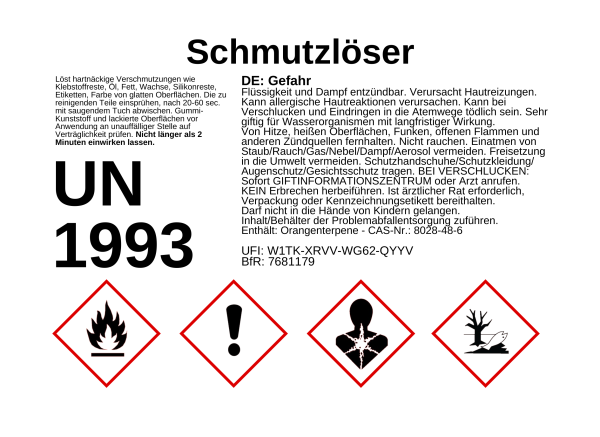 Schmutzlöser